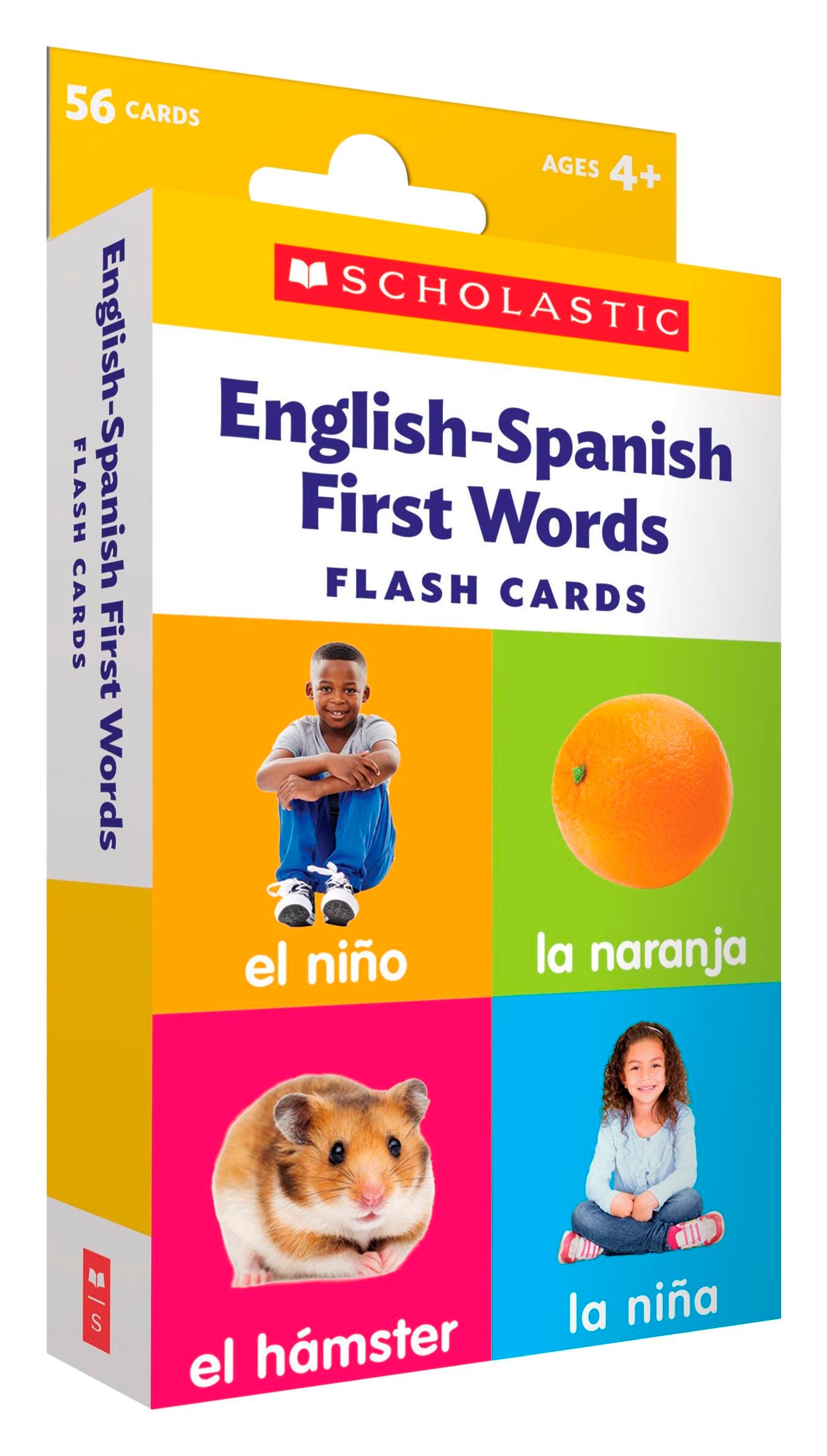 Scholastic English-Spanish First Words Flash Cards 2126481